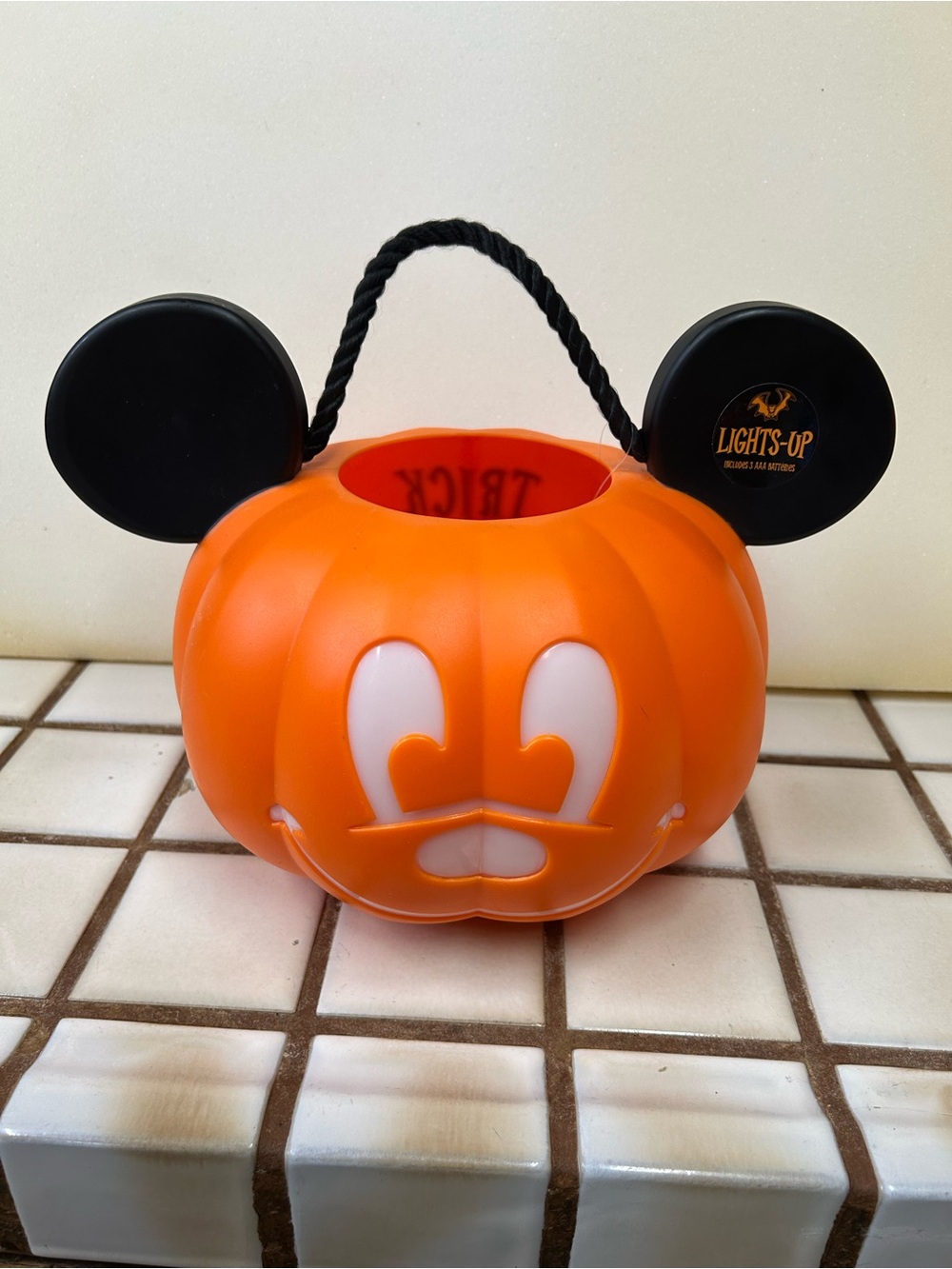Disney Parks Mickey Mouse Light Up Jack O’Lantern